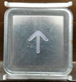 富士电梯按钮TA520|轿厢按钮KA117B|方形不锈钢37*37按钮|呼梯按钮|外呼按钮|盲文按钮