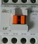 电梯直流继电器LG(LS产电)GMR-4D　DC24V　3A1B|MEC接触器式继电器|LS产电中间继电器|电梯继电器