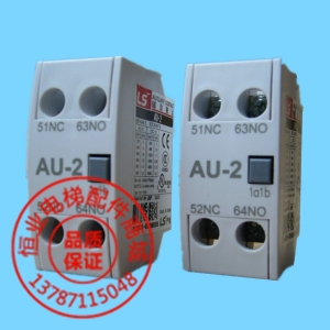 电梯辅助触头AU-2|继电器辅助触头AU2|LG(LS产电)接触器辅助触点1A1B