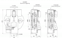 无机房电梯限速器XS9C 1.0M/S无机房电梯限速器 OL35 电梯配件正品保证