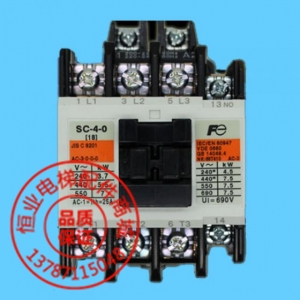 原装富士接触器正品 富士交流接触器 SC-4-0 AC220V 13NO全新电梯配件