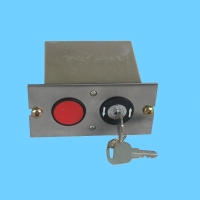 停止按钮钥匙HB-720T钥匙盒组合开关电锁急停全新正品电梯配件