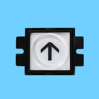 日立大圆按钮AL-POB电梯配件/电梯按钮/按钮发红光