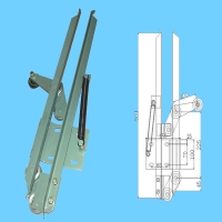 电梯配件|门刀|161门刀（三菱型）|三菱门刀|GLKS-P01